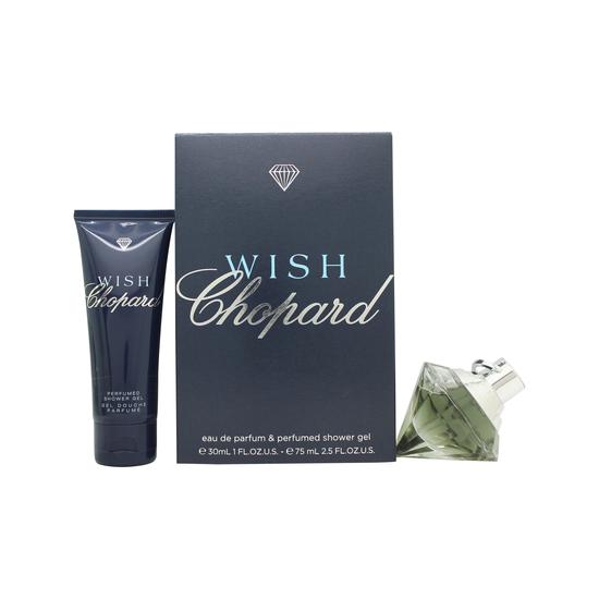 Chopard Wish Gift Set 30ml Eau De Parfum + 75ml Shower Gel