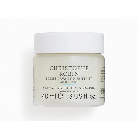 Christophe Robin Cleansing Purifying Scrub With Sea Salt 40ml