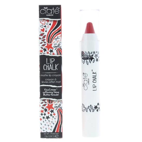 Ciaté London Lip Chalk With Love Pastel Red Lip Crayon 1.9g