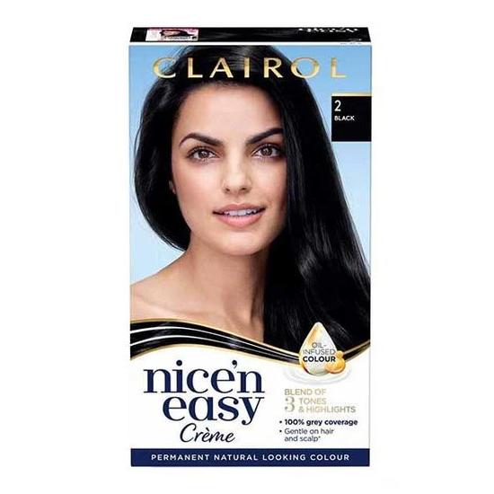 Clairol Nice N Easy Permanent Colours 2 Black