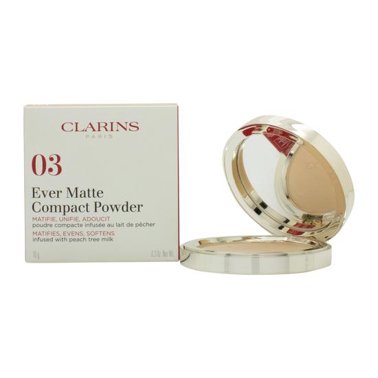 Clarins Ever Matte Compact Powder 03 Light Medium