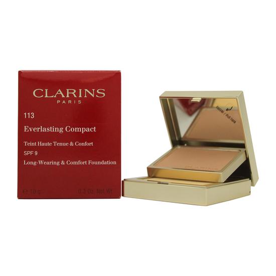 Clarins Everlasting Compact Foundation SPF 9 113 Chestnut