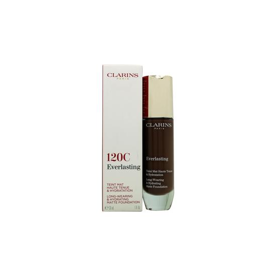 Clarins Everlasting Hydrating & Matte Foundation 120c Espresso