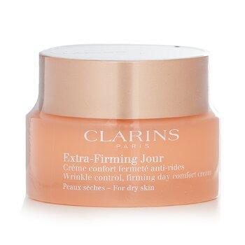 Clarins Extra Firming Jour Wrinkle Control, Firming Day Comfort Cream For Dry Skin