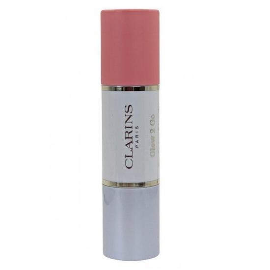 Clarins Glow 2 Go Blush & Highlighter Duo Glowy Pink #01 2 x 4.5g