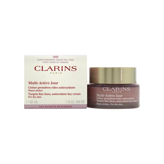 Clarins Multi Active Jour Antioxidant Day Cream For Dry Skin 50ml