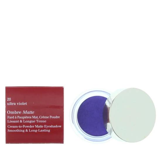 Clarins Ombre Matte Cream-To-Powder 20 Ultra Violet Eyeshadow 7g