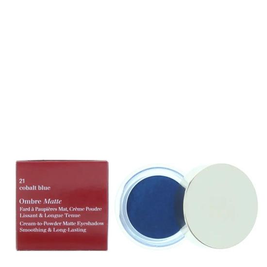 Clarins Ombre Matte Cream-To-Powder 21 Cobalt Blue Eyeshadow 7g