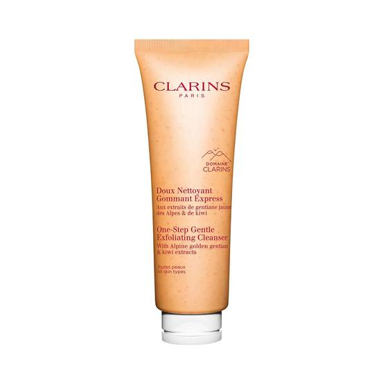 Clarins One Step Gentle Exfoliating Cleanser With Alpine Golden Gentian & Kiwi Extract