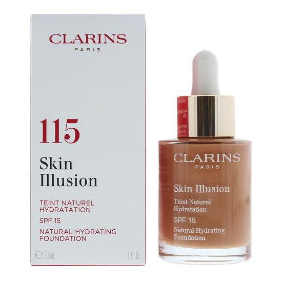Clarins Skin Illusion Natural Hydrating Foundation SPF 15 115 Cognac