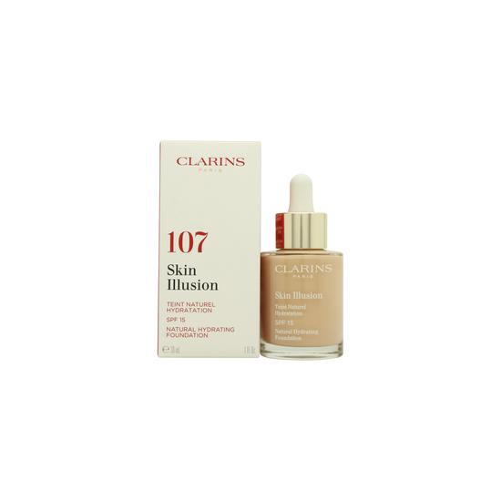 Clarins Skin Illusion Natural Radiance Foundation SPF 15 107 Beige