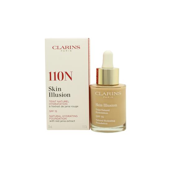 Clarins Skin Illusion Natural Radiance Foundation SPF 15 110 Honey