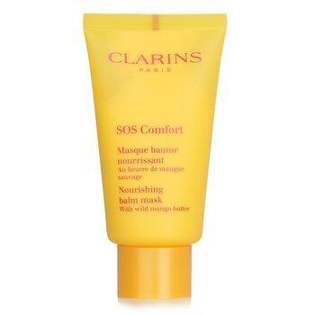 Clarins SOS Comfort Nourishing Balm Mask With Wild Mango Butter For Dry Skin