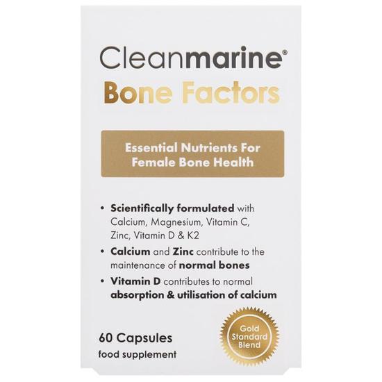 Cleanmarine Arine Cleanmarine Bone Factor Capsules 60 Capsules