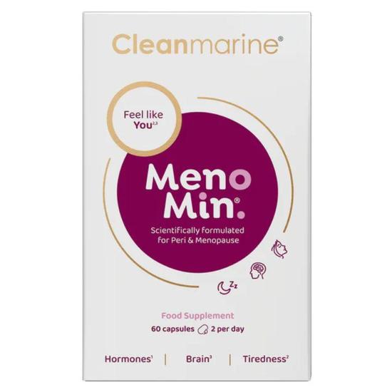 Cleanmarine Arine Cleanmarine Menomin For Menopause 600mg Gelcaps 60 Gelcaps