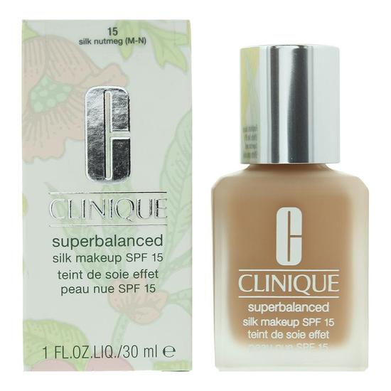 Clinique Superbalanced Silk Spf 15 15 Silk Nutmeg M-N Liquid Foundation 30ml