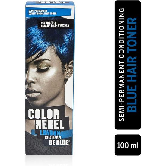 Color Rebel London Be Blue Conditioning Hair Toner 100ml