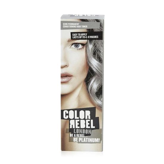 Color Rebel London Be Platinum Conditioning Hair Toner 100ml