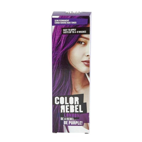 Color Rebel London Be Purple Conditioning Hair Toner 100ml