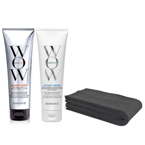 Color Wow Dream Team Duo For Fine/Normal Hair Contains Shampoo, Conditioner & FREE Microfibre Towel