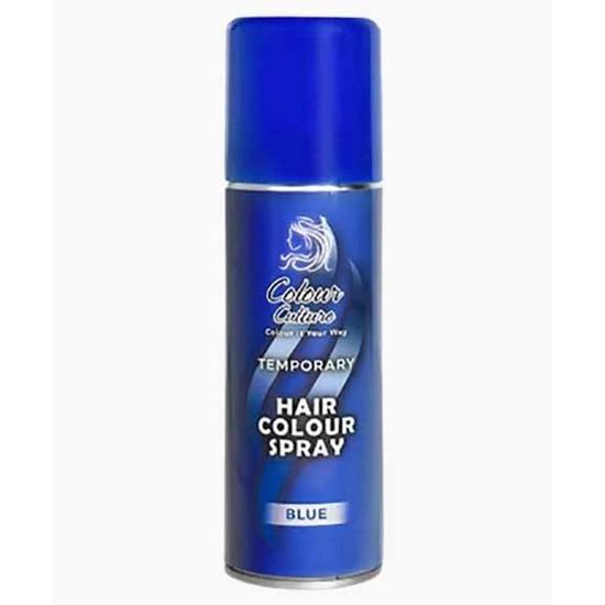 Colour Culture Temporary Blue Colour Hair & Body Glitter Spray 125ml