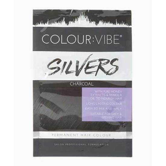 Colour Vibe Silvers Permanent Hair Colour Charcoal