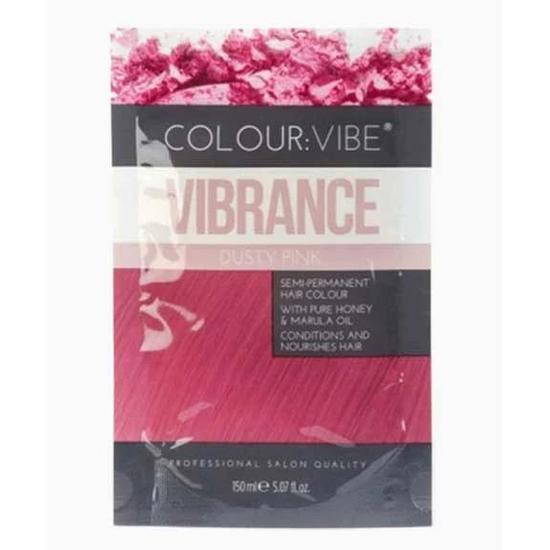 Colour Vibe Vibrance Semi Permanent Hair Colour Dusty Pink 150ml