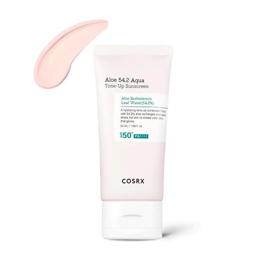 CosRx Aloe 54.2 Aqua Tone-Up Sunscreen SPF 50+ 50ml