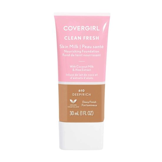 CoverGirl Clean Fresh Skin Milk Foundation 610 Rich/Deep