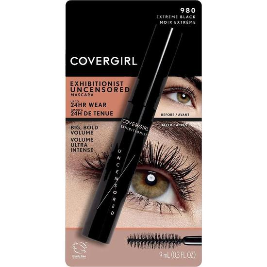 CoverGirl Exhibitionist Uncensored Mascara 980 Extreme Black