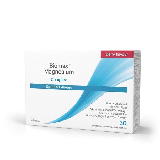 Coyne Healthcare Biomax Magnesium Advanced Delivery Berry Sachets 30 Sachets