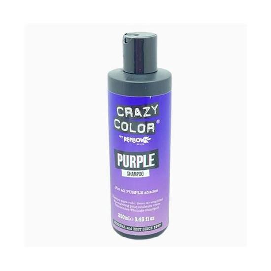 Crazy Color Shampoo For Purple Shades 250ml / Purple