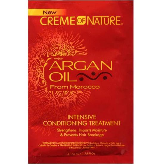 Creme Of Nature Argan Oil Intensive Conditioning Treatment 51.75ml Sachet