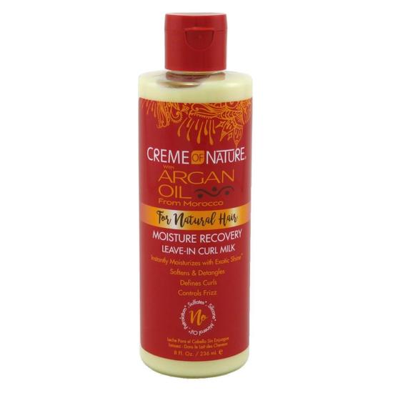 Creme Of Nature Argan Oil Moisture Recovery Leave-In Curl Milk 236ml