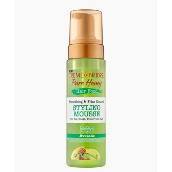 Creme Of Nature Pure Honey Hair Food Styling Mousse 207ml