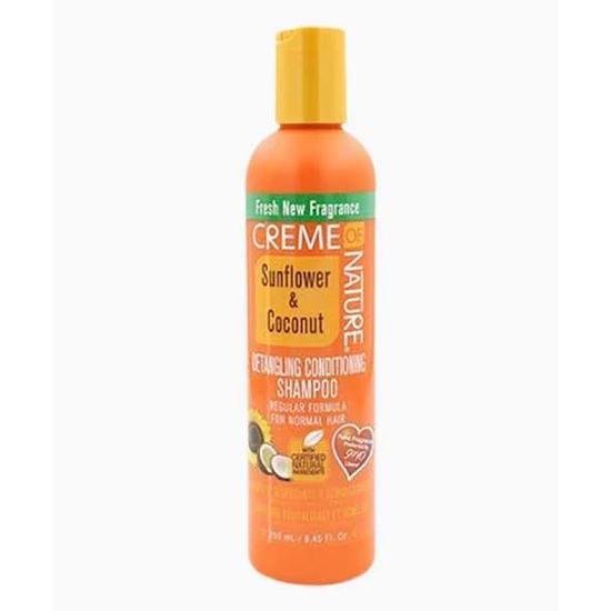 Creme Of Nature Sunflower & Coconut Detangling Conditioning Shampoo 946ml /