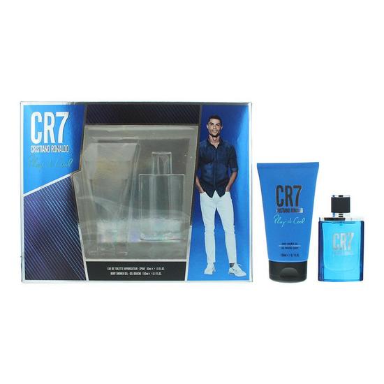 Cristiano Ronaldo CR7 Play It Cool Eau De Toilette 30ml & Shower Gel 150ml Set 30ml