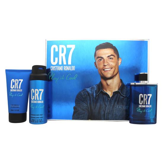 Cristiano Ronaldo CR7 Play It Cool Gift Set 150ml Shower Gel + 150ml Body Spray