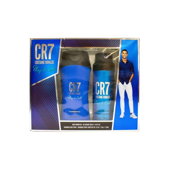 Cristiano Ronaldo CR7 Play It Cool Gift Set 200ml Shower Gel + 150ml Body Spray