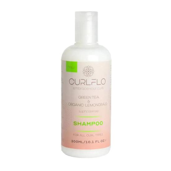 Curl Flo Green Tea & Organic Lemongrass Shampoo 300ml