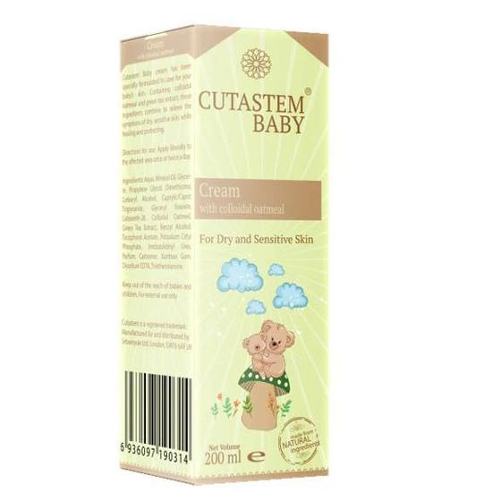 Cutastem Baby Cream With Colloidal Oatmeal 200ml