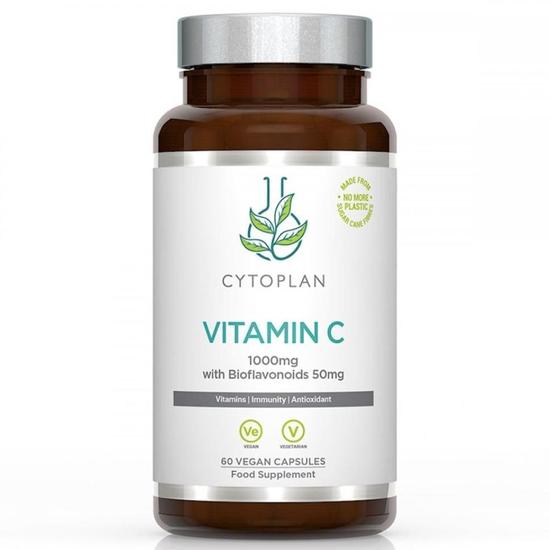 Cytoplan Vitamin C + Bioflavonoids 1000mg/50mg Capsules