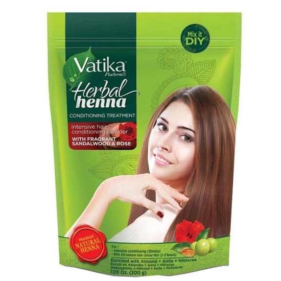 Dabur Herbal Henna Conditioning Treatment With Sandalwood & Rose 200 g