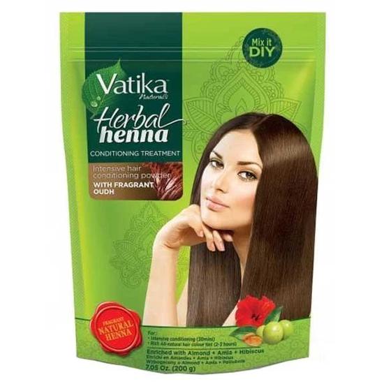 Dabur Naturals Herbal Henna Conditioning Treatment With Oudh 200 g