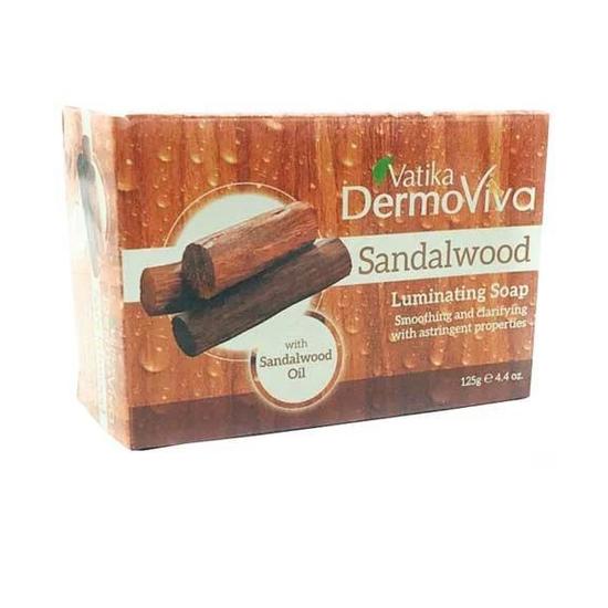 Dabur Vatika Dermo Viva Sandalwood Luminating Soap 125 g