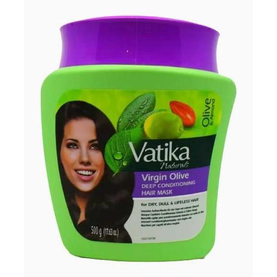 Dabur Vatika Naturals Virgin Olive Deep Conditioning Hair Mask 500 g