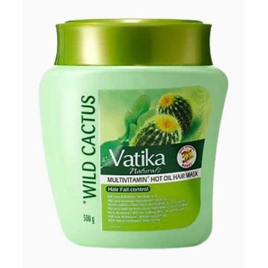 Dabur Vatika Naturals Wild Cactus Multivitamin Hot Oil Hair Mask 500 g