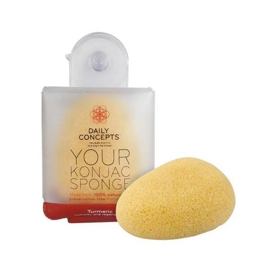 Daily Concepts Your Konjac Sponge No Size / Turmeric