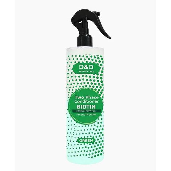 Dapper And Diva Two Phase Biotin Strengthening Conditioner Green 400ml