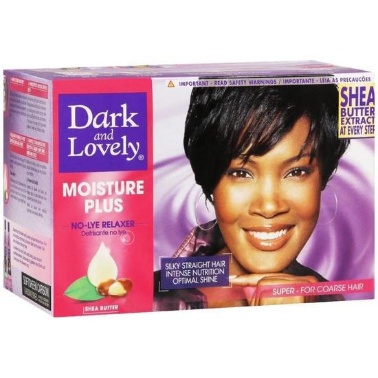 Dark and Lovely Moisture Plus No Lye Relaxer Super